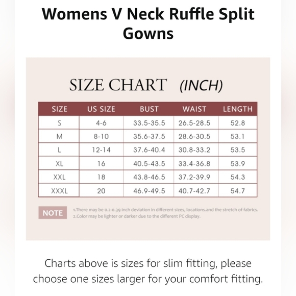 Releeo Black Faux Wrap Maxi Dress 2XL High Low Ruffle Hem 27” Slit - Picture 11 of 11